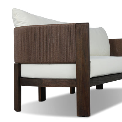 Adrian Outdoor Sofa angled close up view