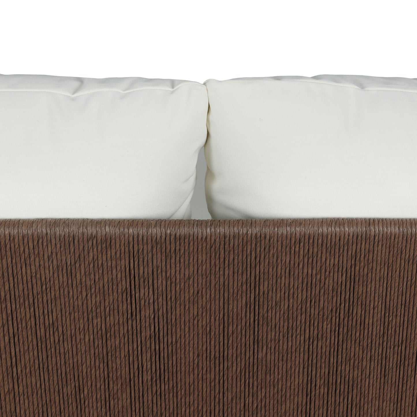 Adrian Outdoor Sofa back of sofa cushions view