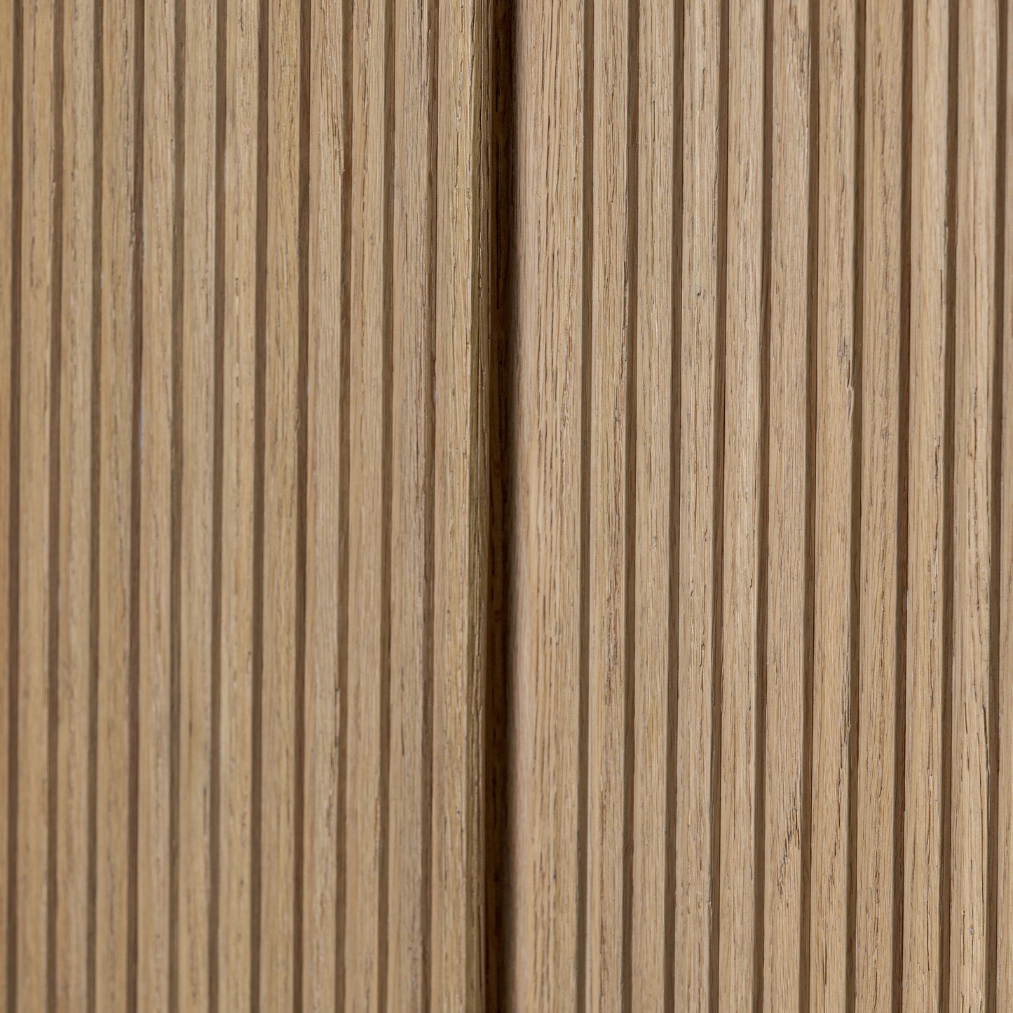 Delphine Cabinet close up of wood paneling on cabinet doors
