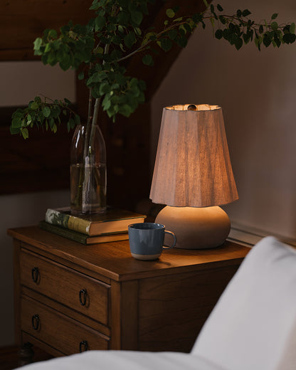 Edie Table Lamp turned on