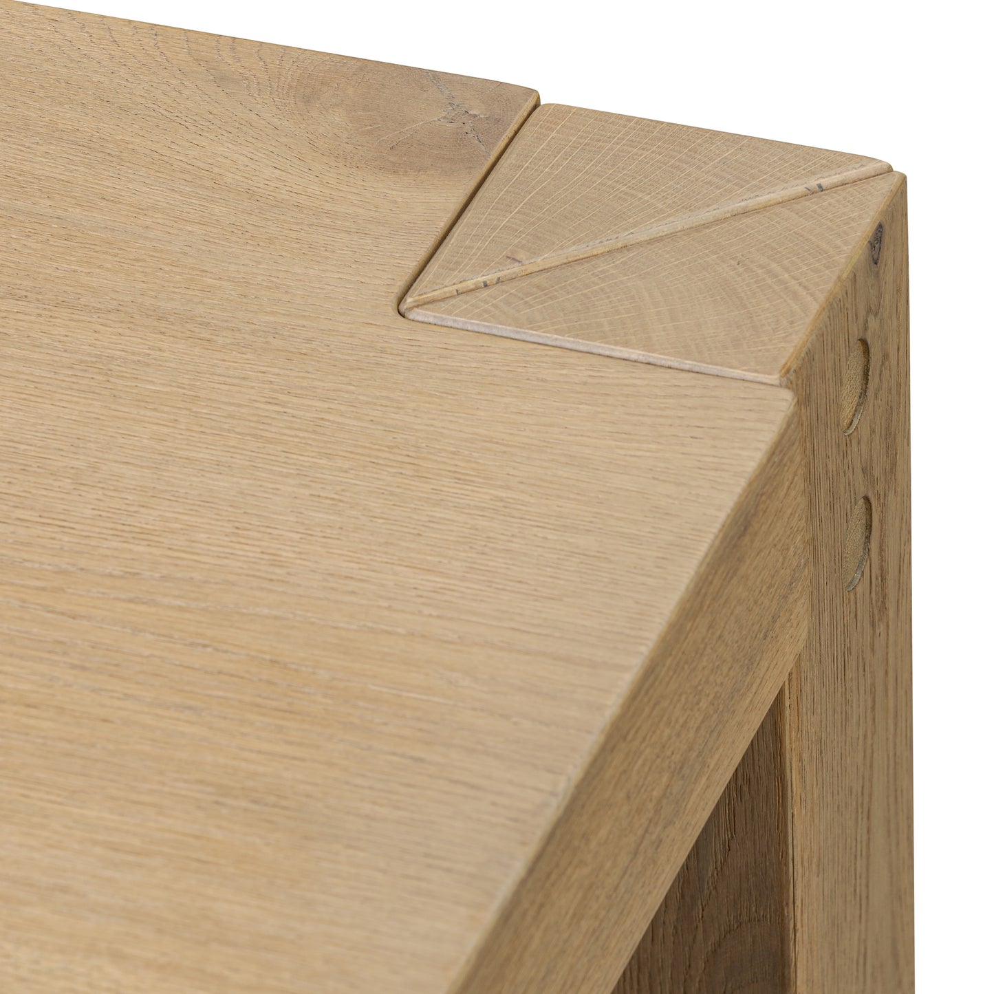 Brooke End Table close up view top of table view