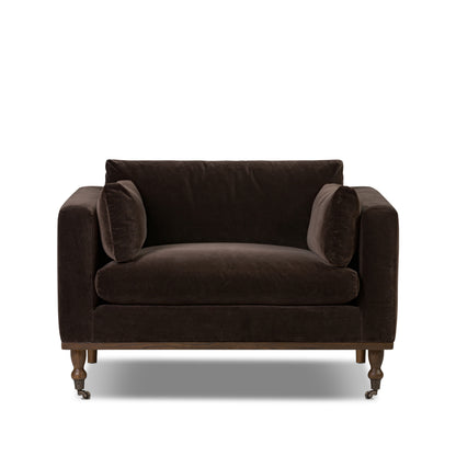 Harley Chair in Surrey Cocoa