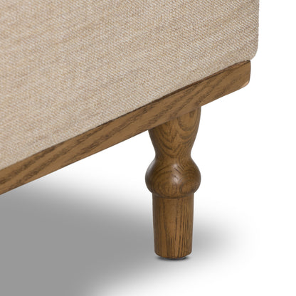 Alcala Wheat close up of chair leg view