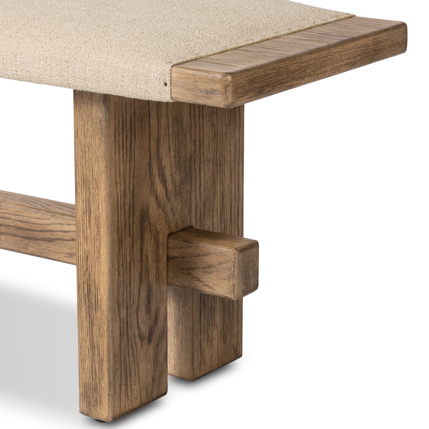 Eddie Accent Bench view of bench legs