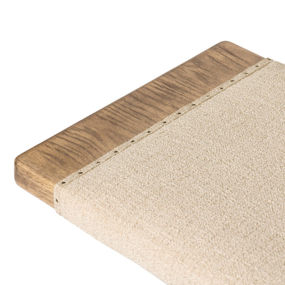 Eddie Accent Bench close up of bench seat