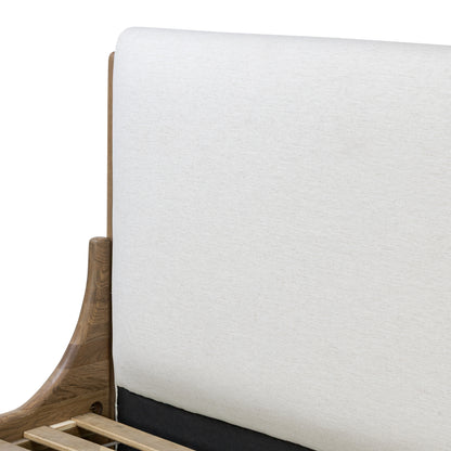 Thom Bed close up view of headboard