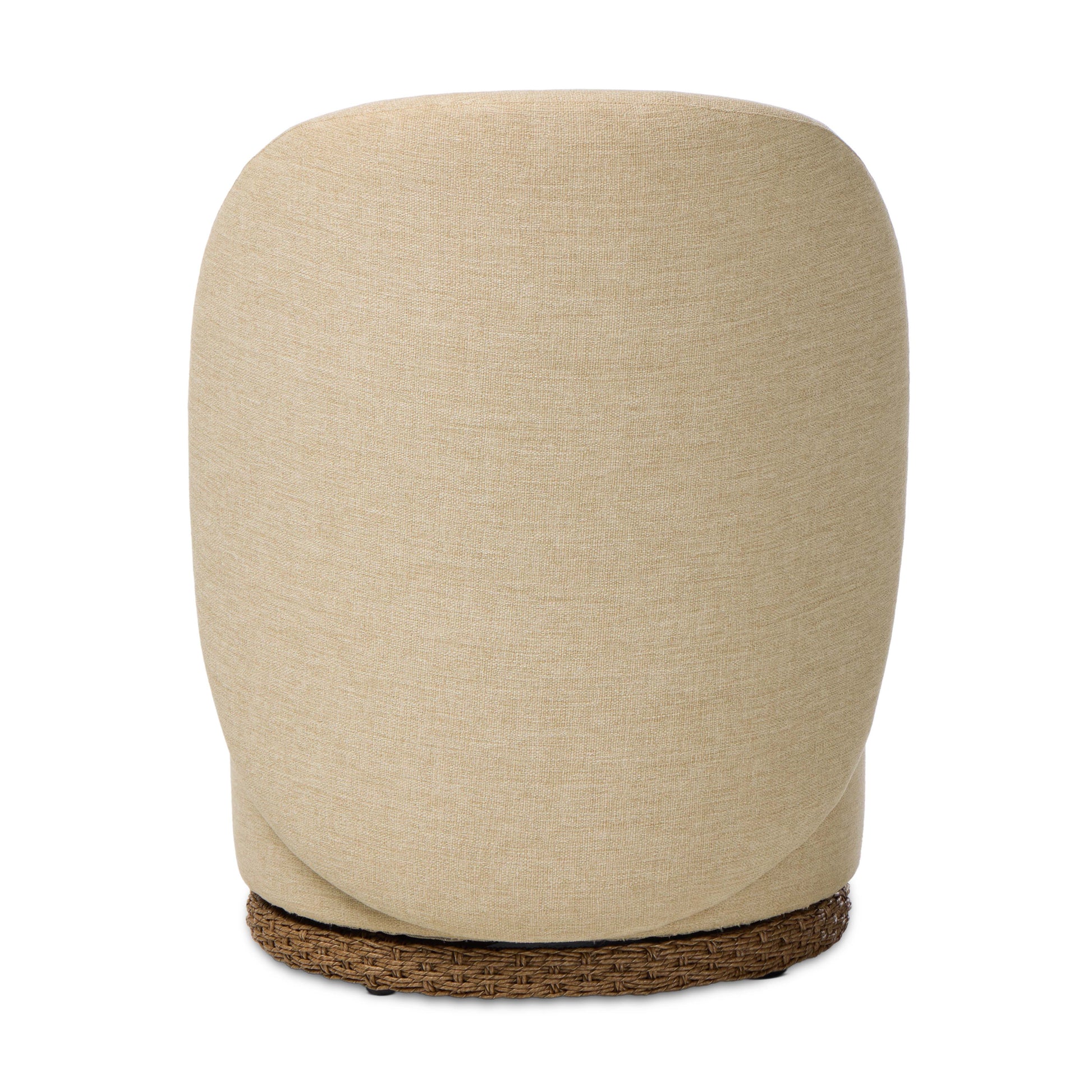 Upholstered Alessi Buff back view