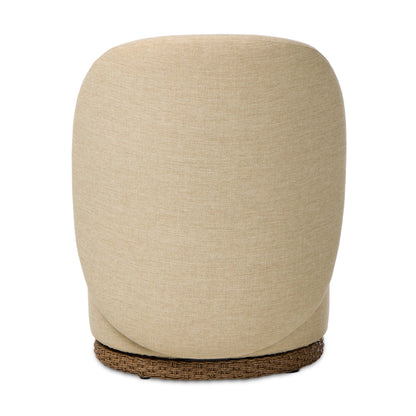 Upholstered Alessi Buff back view
