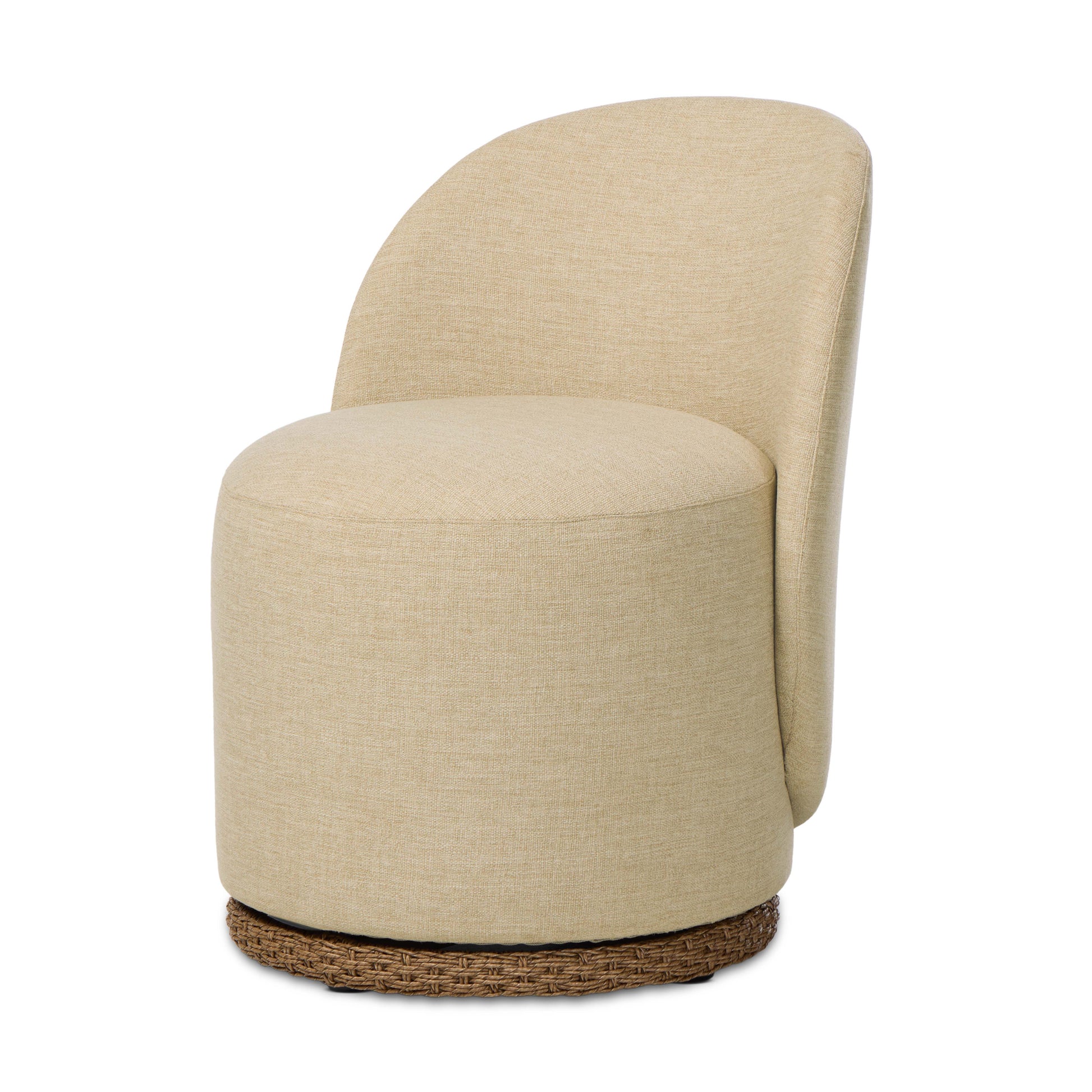 Randie Outdoor Dining Chair in Upholstered Alessi Buff