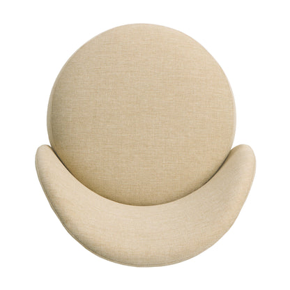 Upholstered Alessi Buff top view