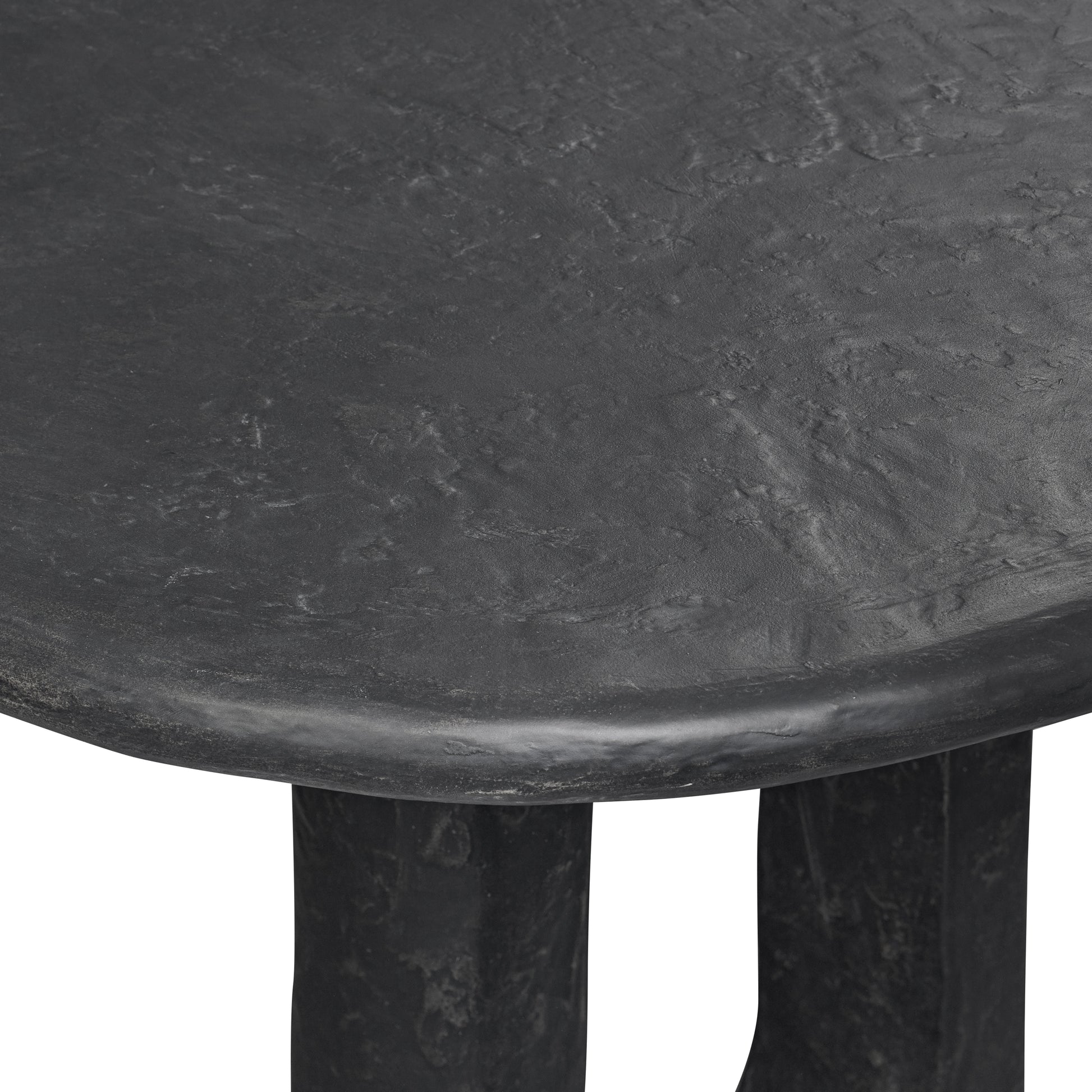 Colton Dining Table close up of tabletop view