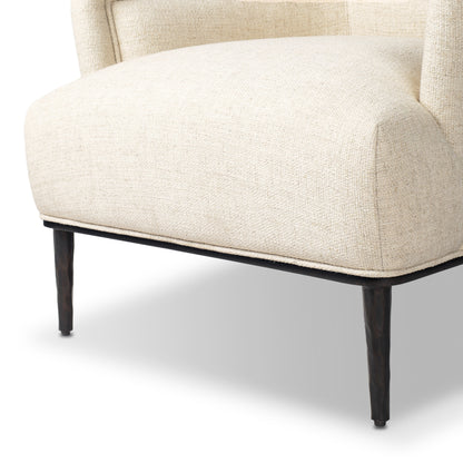 Thames Cream close up bottom of chair view