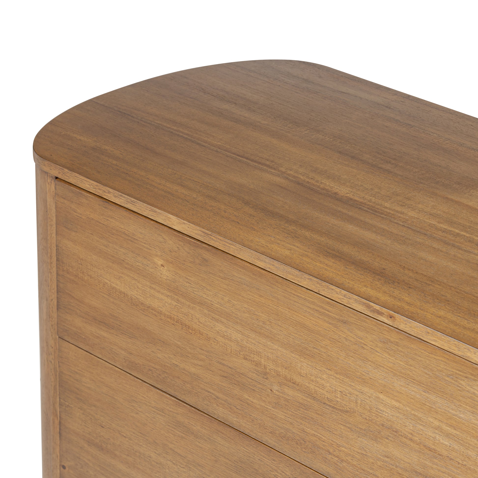 Paloma 6 Drawer Dresser top and front up close
