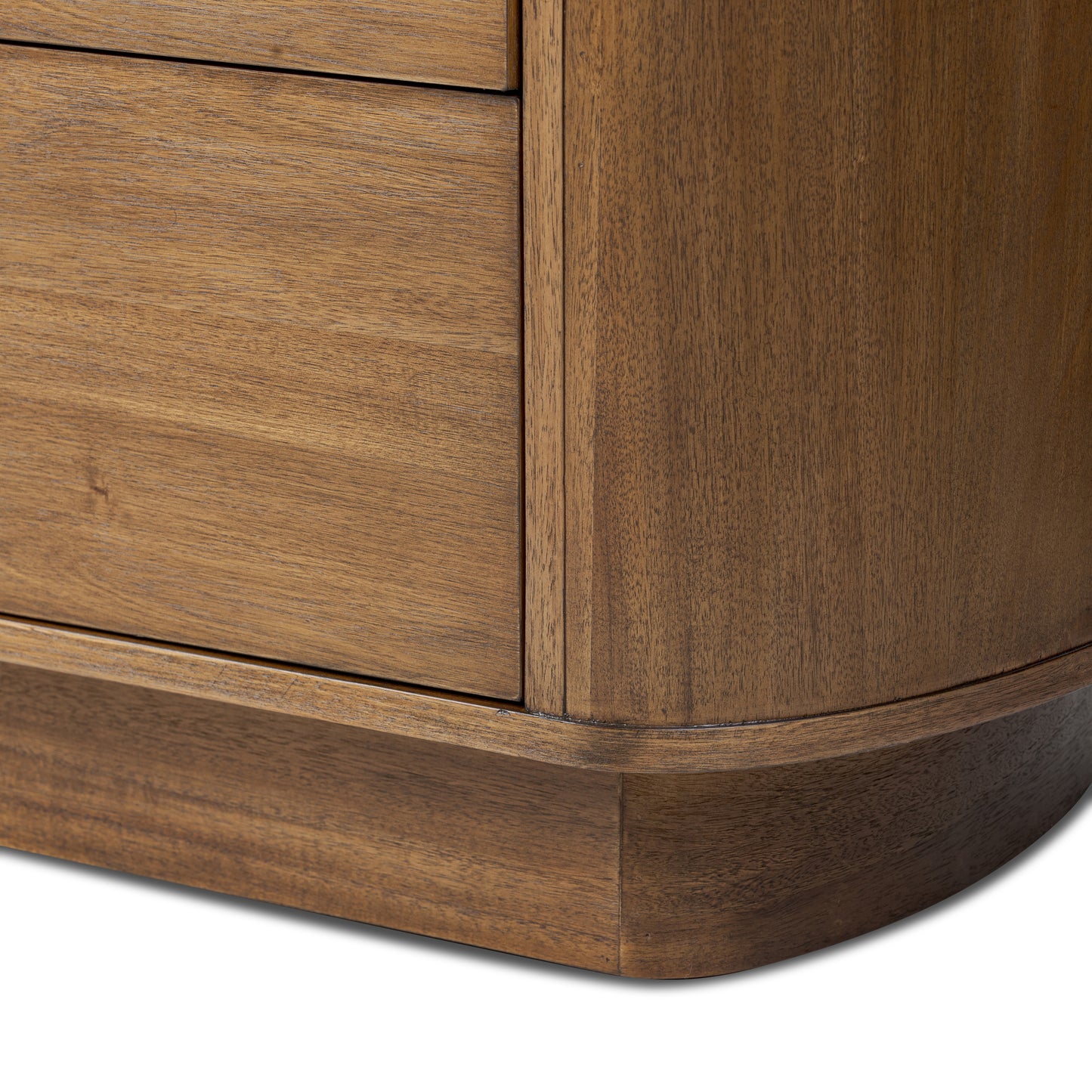 Paloma 6 Drawer Dresser base up close