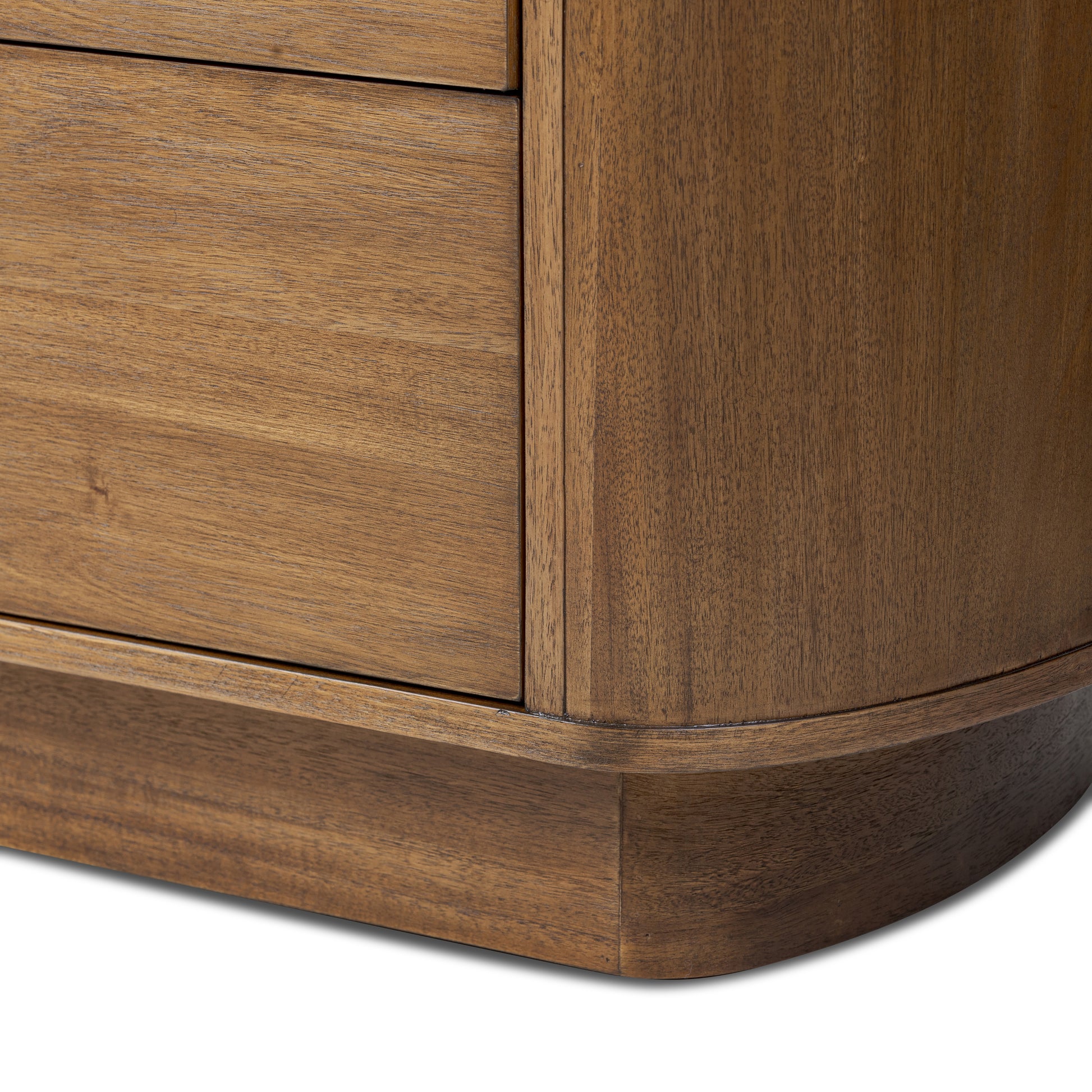 Paloma 6 Drawer Dresser base up close
