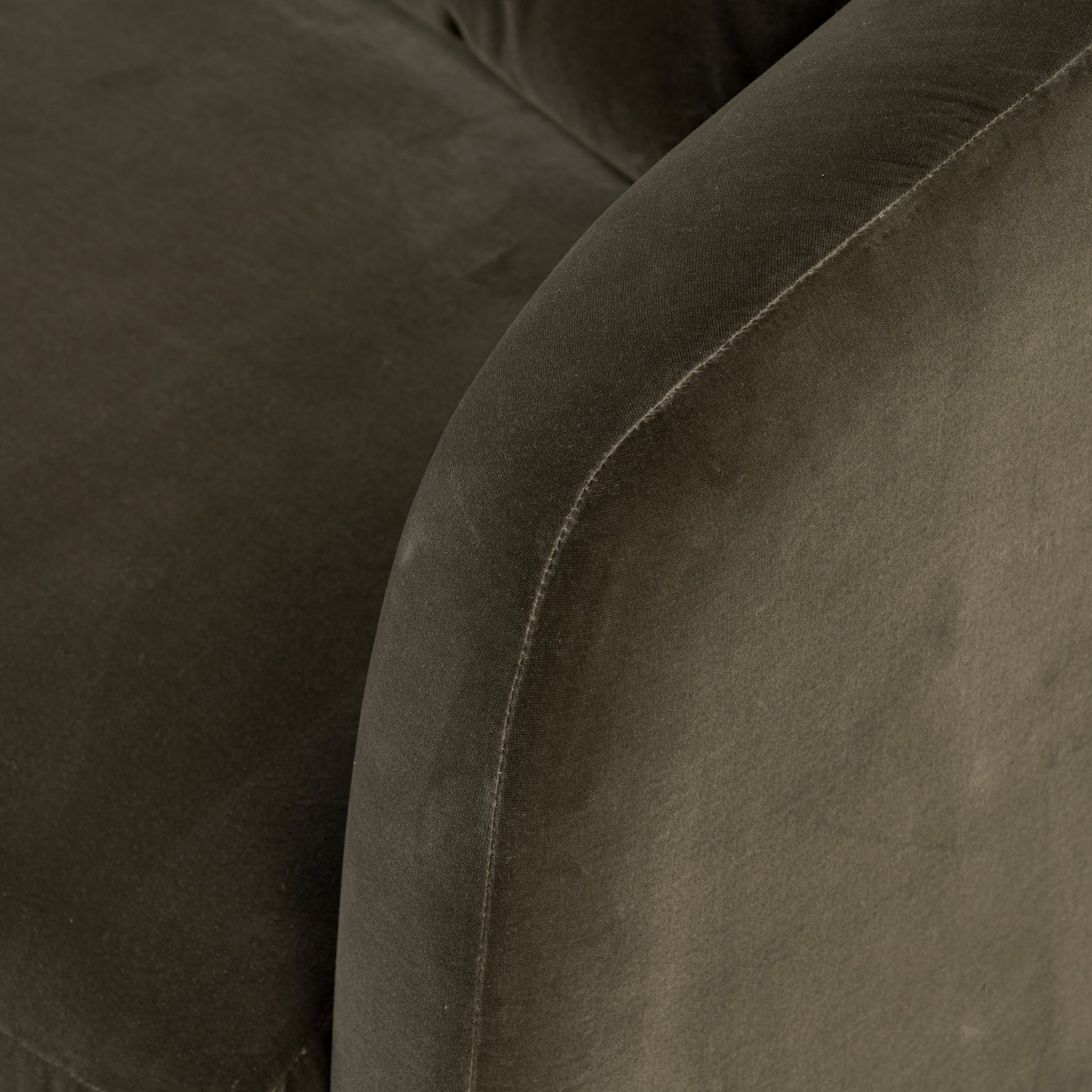 Veronica Sofa close up of armrest