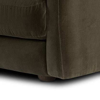 Veronica Sofa close up view of bottom of sofa