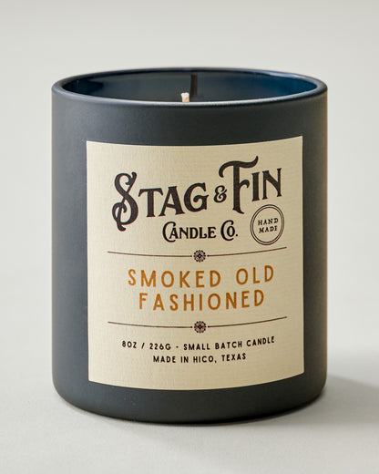Stag and Fin Smoked Old Fashioned Candle