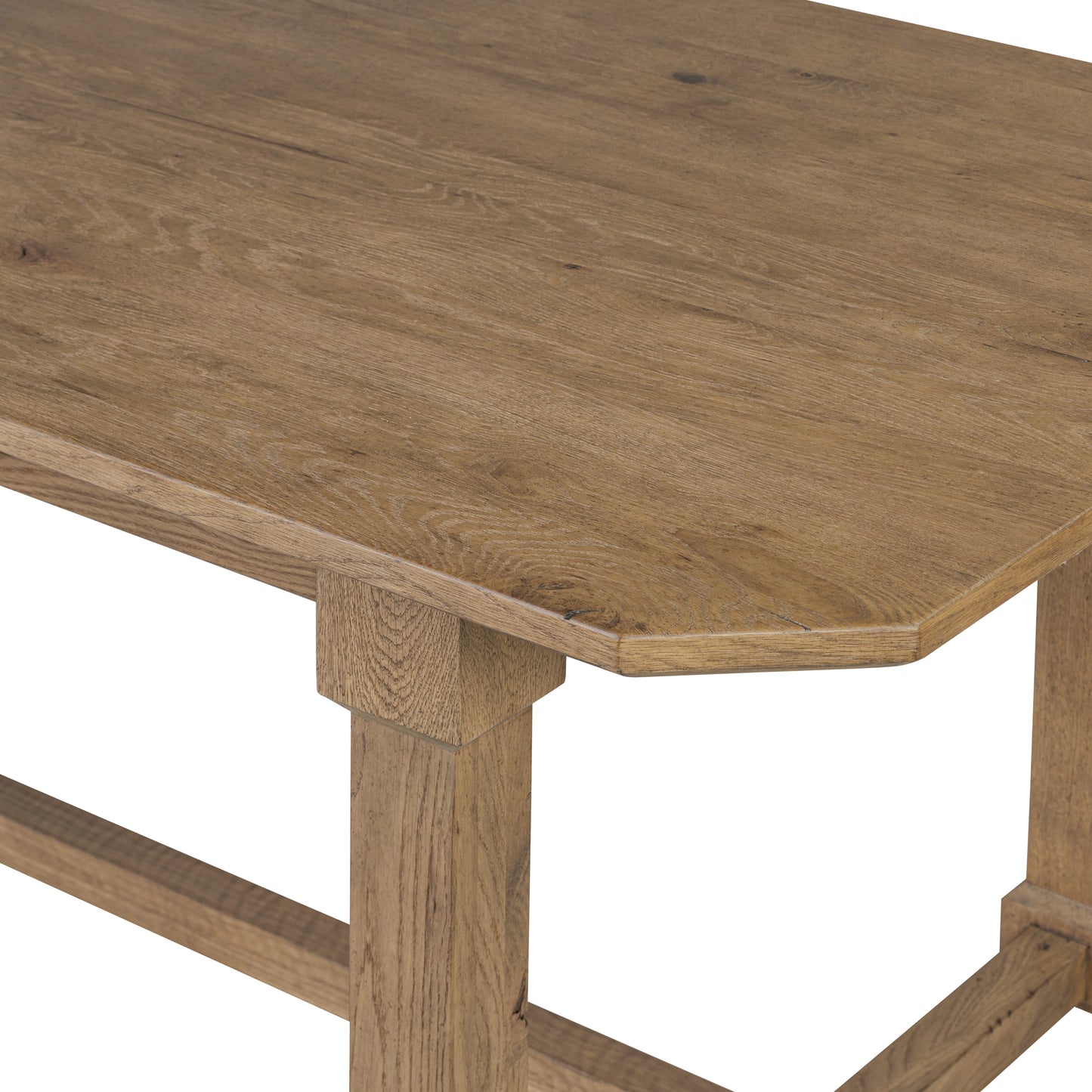 Julius Extension Dining Table close up view