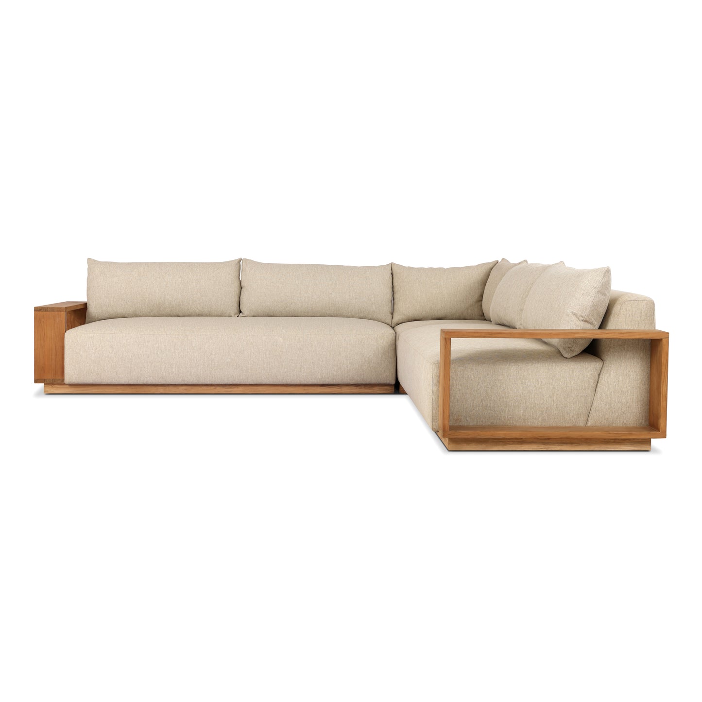 Augustine Outdoor Three-Piece Sectional