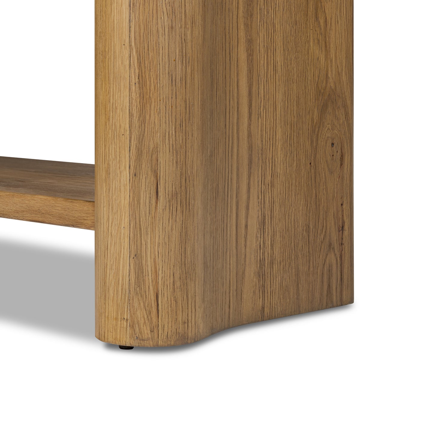 Wellington Bookcase close up leg view