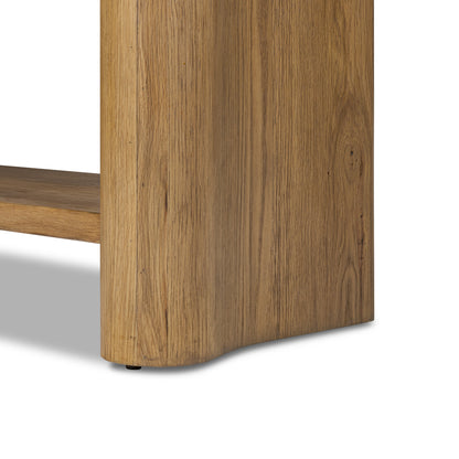 Wellington Bookcase close up leg view