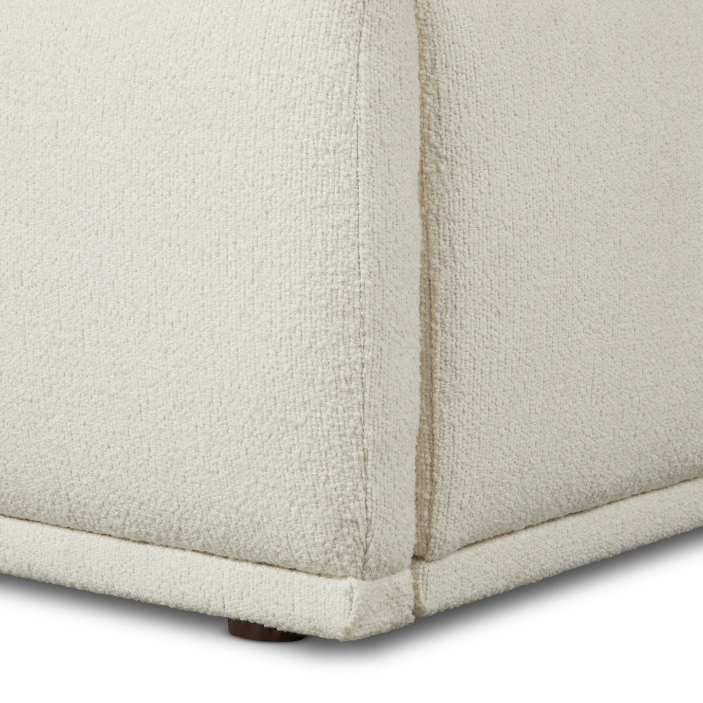 Lynn Bed close up foot of bed corner view