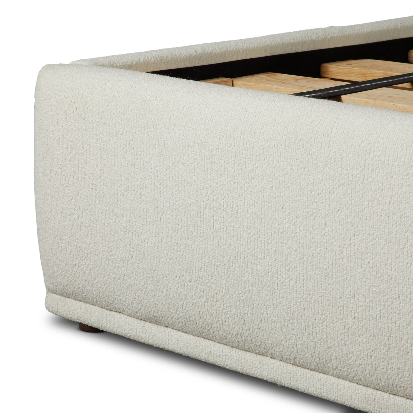 Lynn Bed close up foot of bed