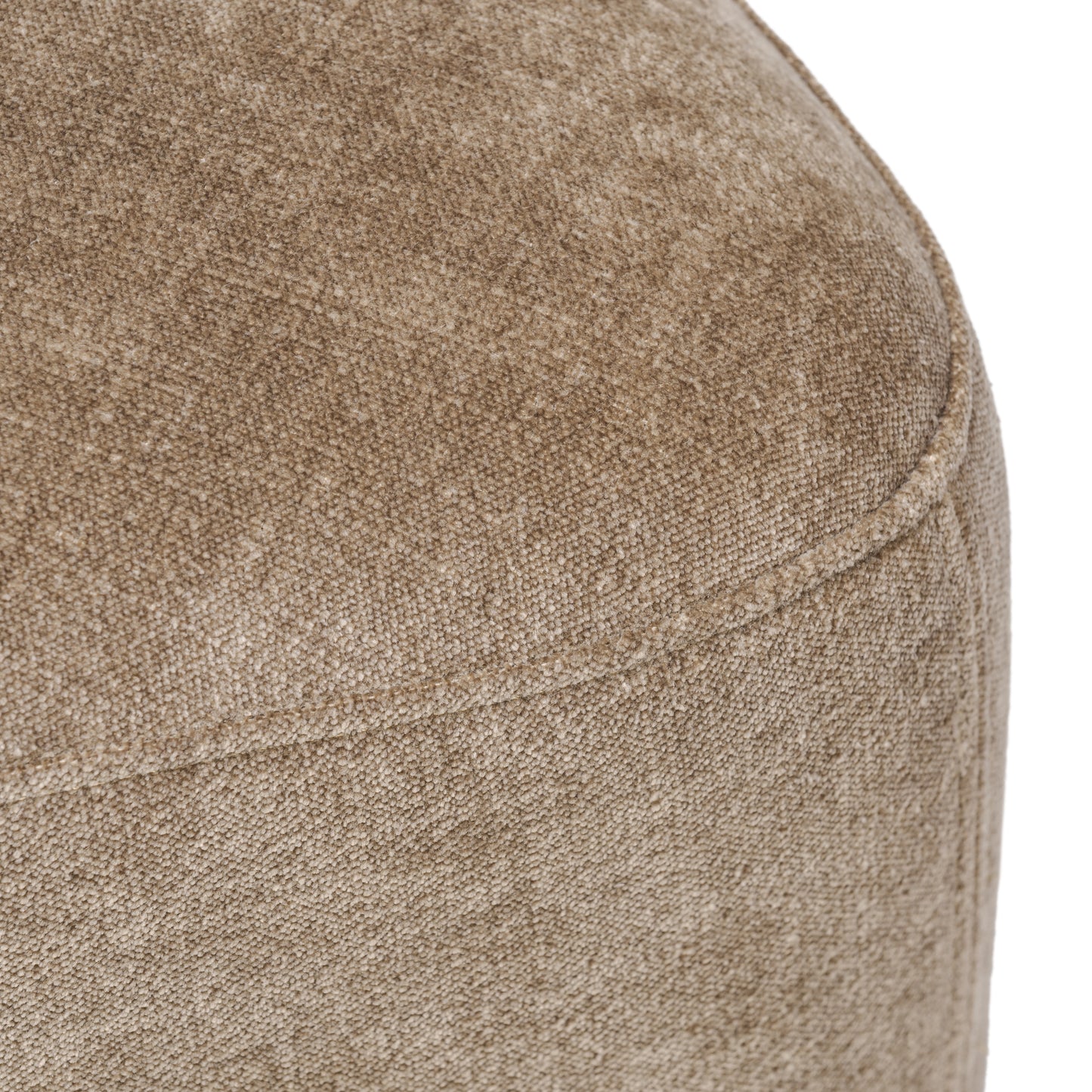 Geraldine Ottoman zoomed in velvet texture
