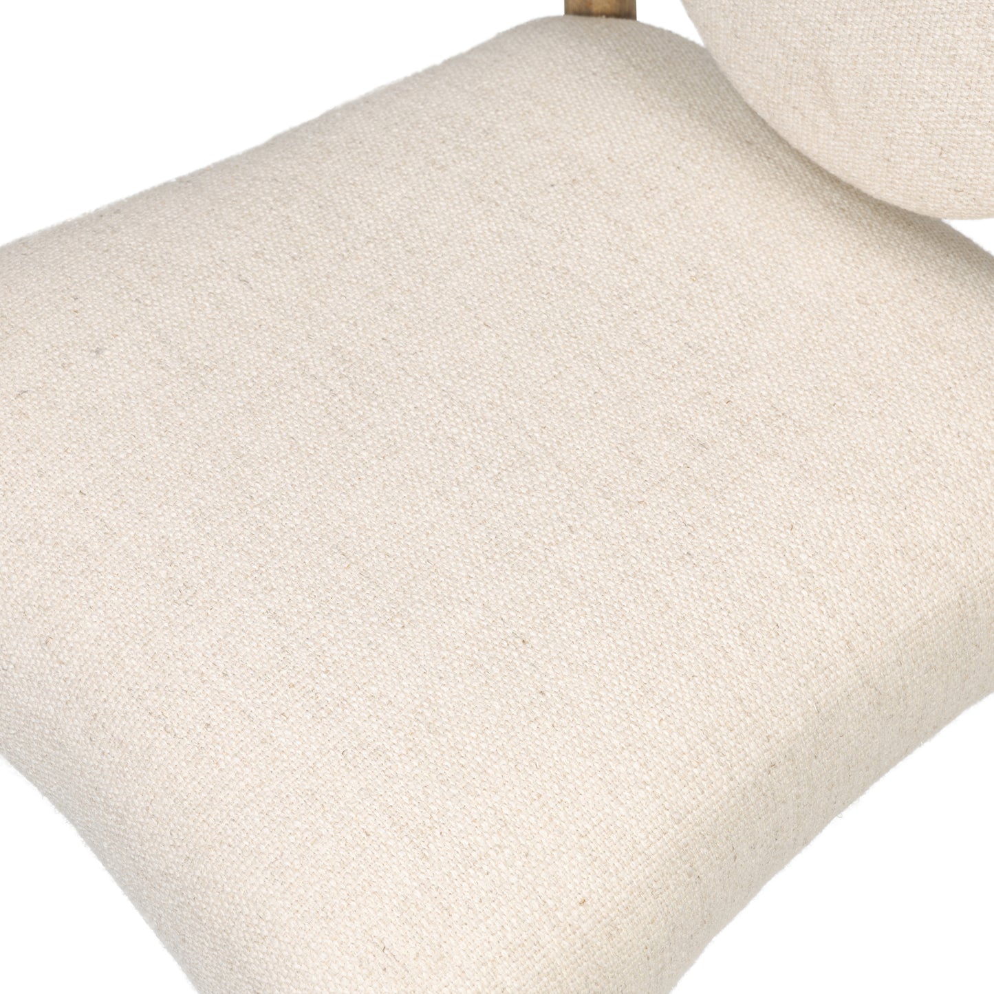 Emily Dining Chair close up view of seat cushion