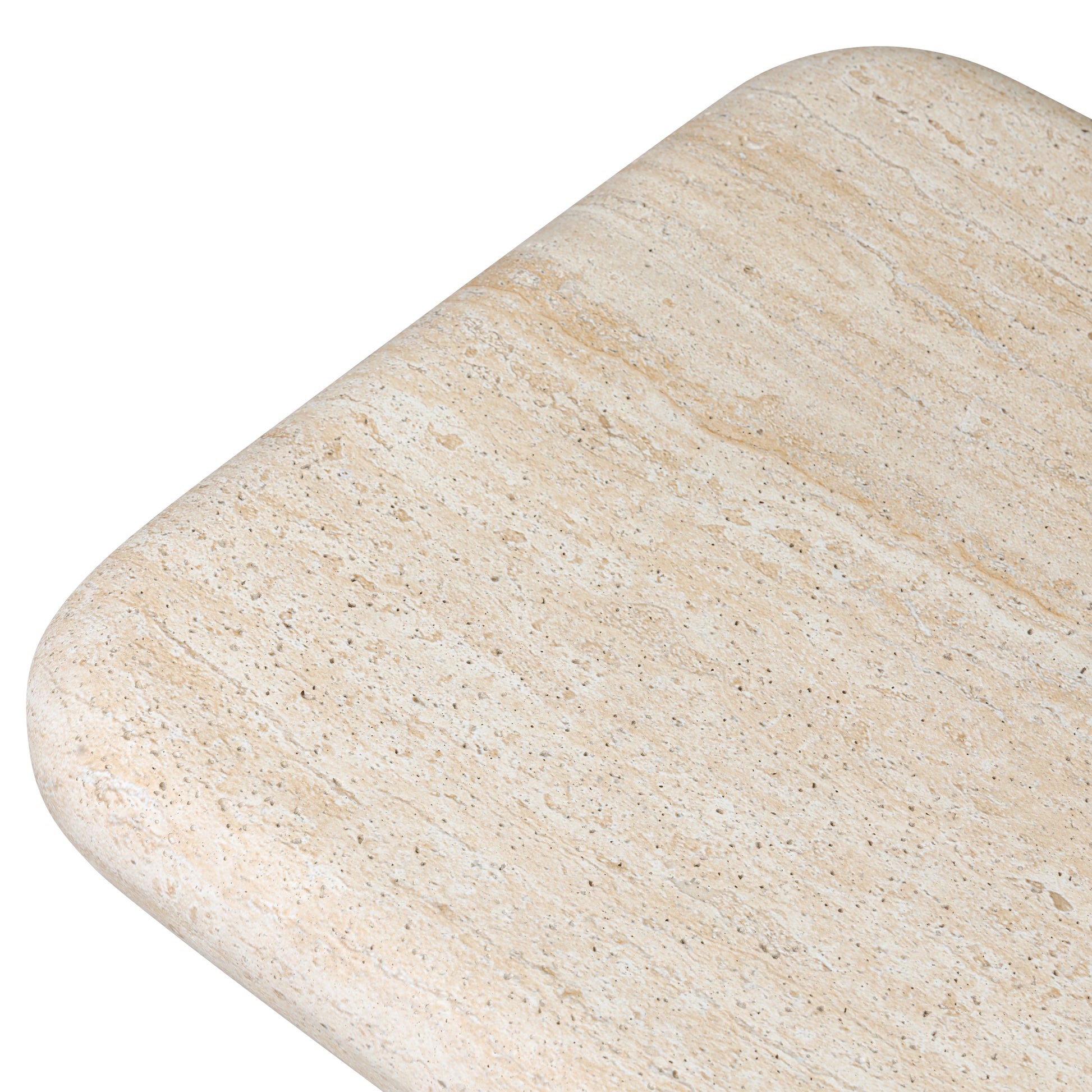 Leander Outdoor End Table close up view