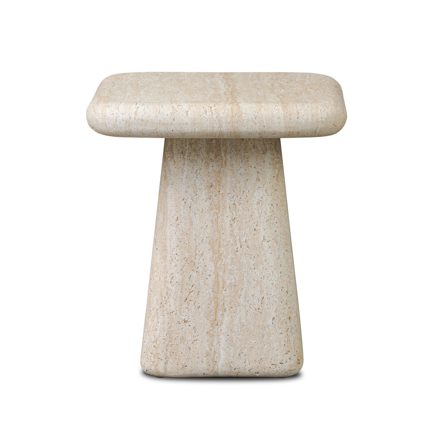 Leander Outdoor End Table back view