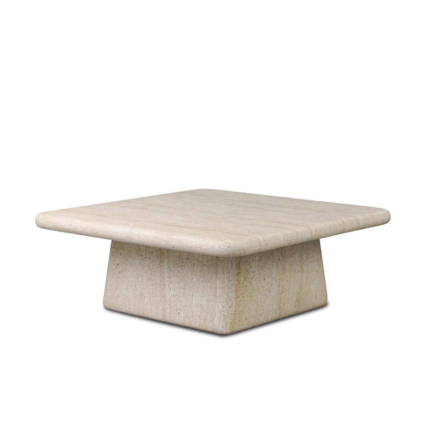 Leander Outdoor Coffee Table angled view