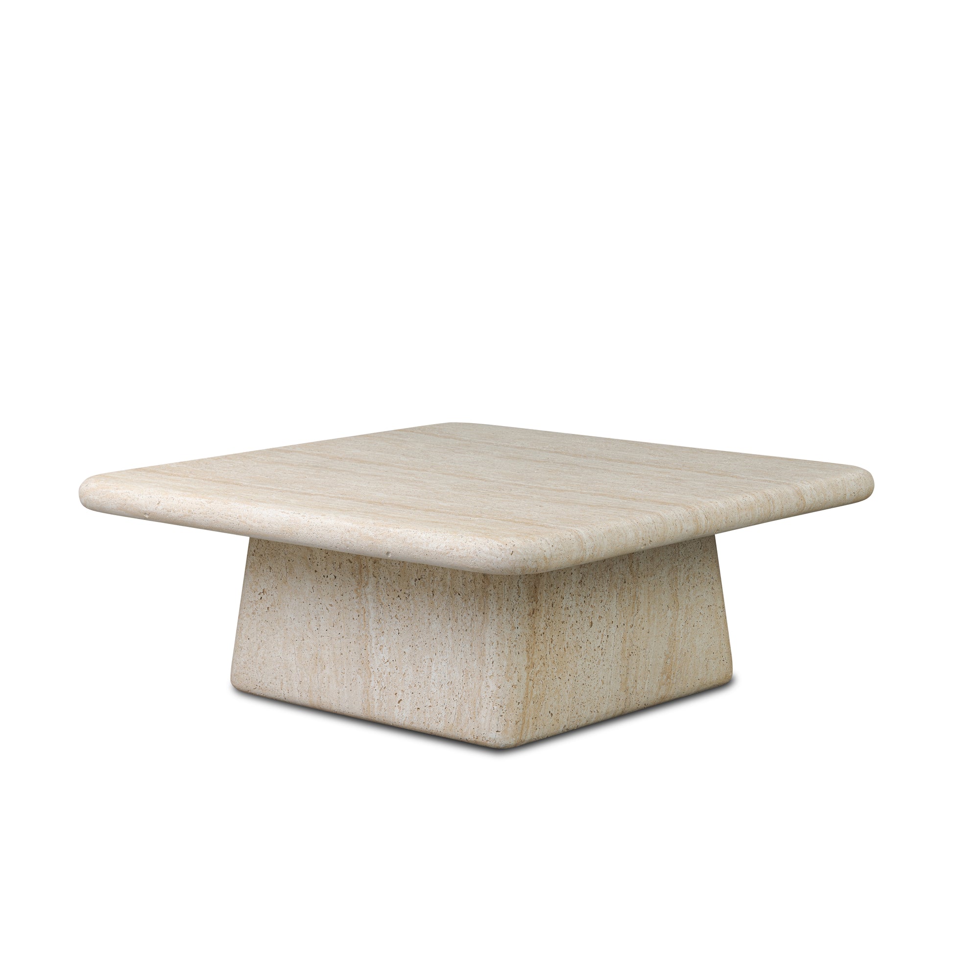 Leander Outdoor Coffee Table angled view