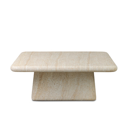 Leander Outdoor Coffee Table side profile view