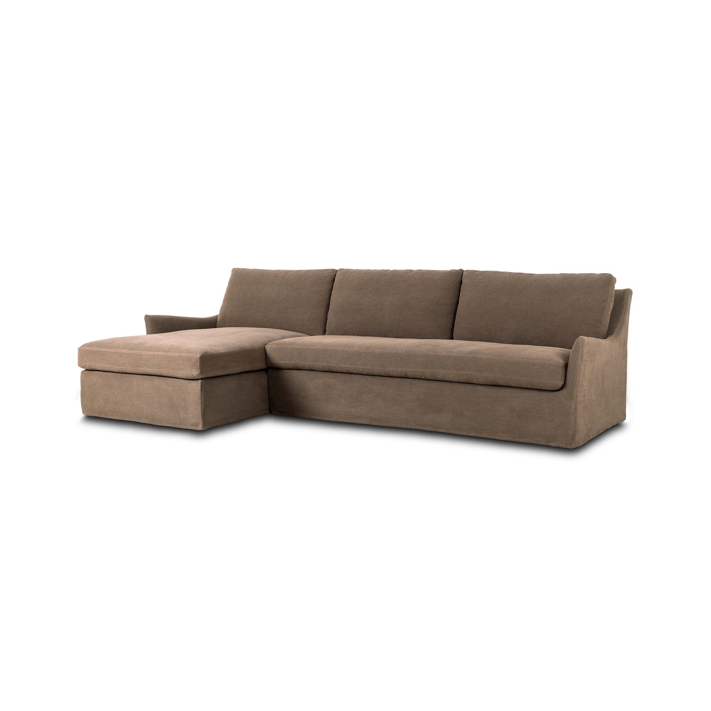 Sabine Two-Piece Sectional (left) angled view