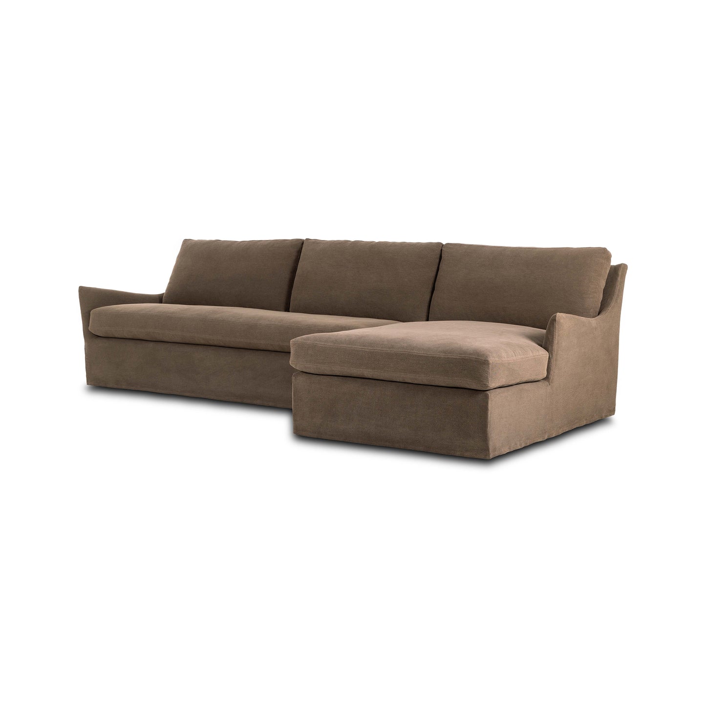 Sabine Two-Piece Sectional (right) angled view