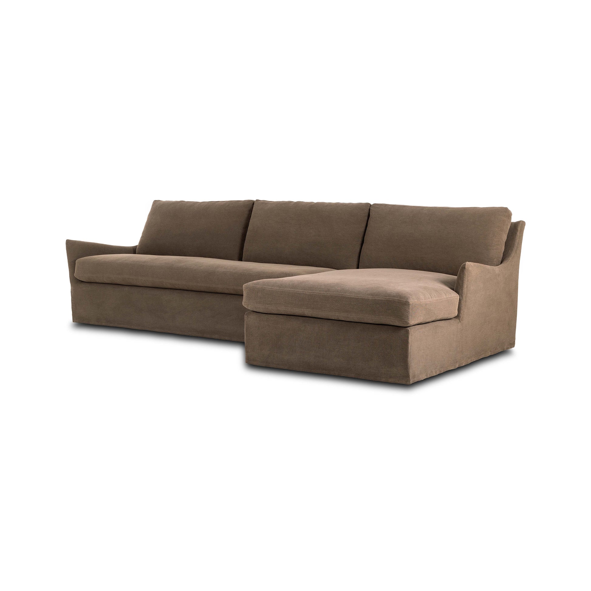 Sabine Two-Piece Sectional (right) angled view