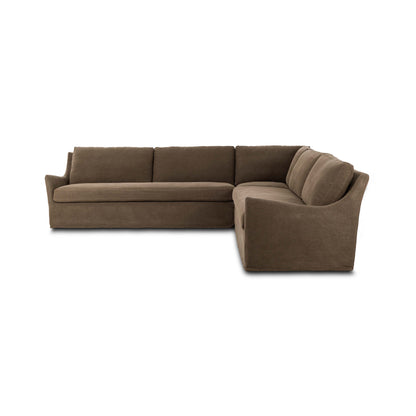 Sabine Three-Piece Sectional side view