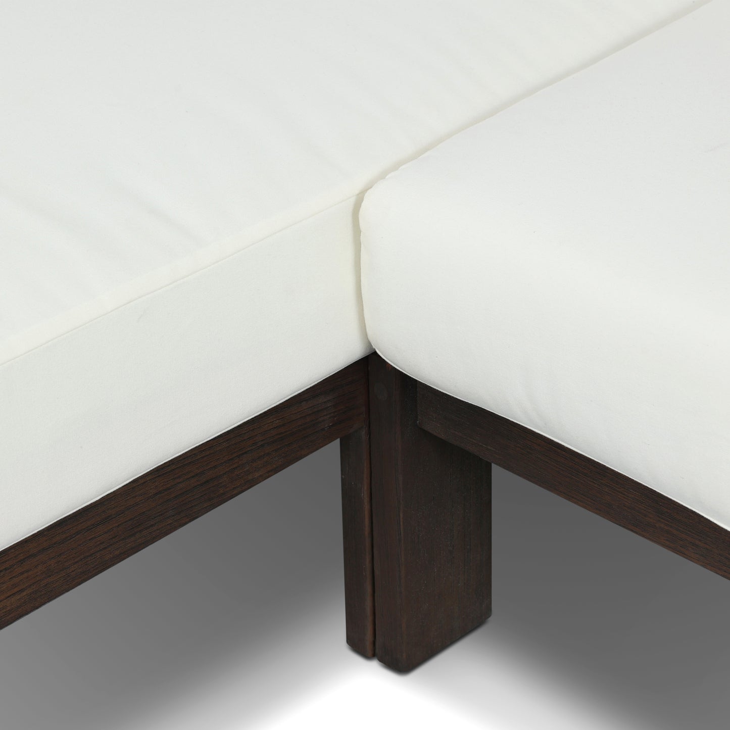 Adrian Outdoor Sectional (Left) close up of sectional furniture pieces