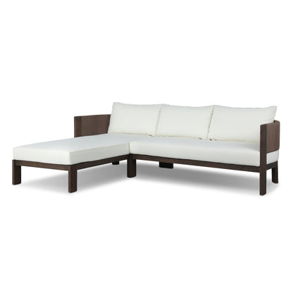Adrian Outdoor Sectional (Left) angled view