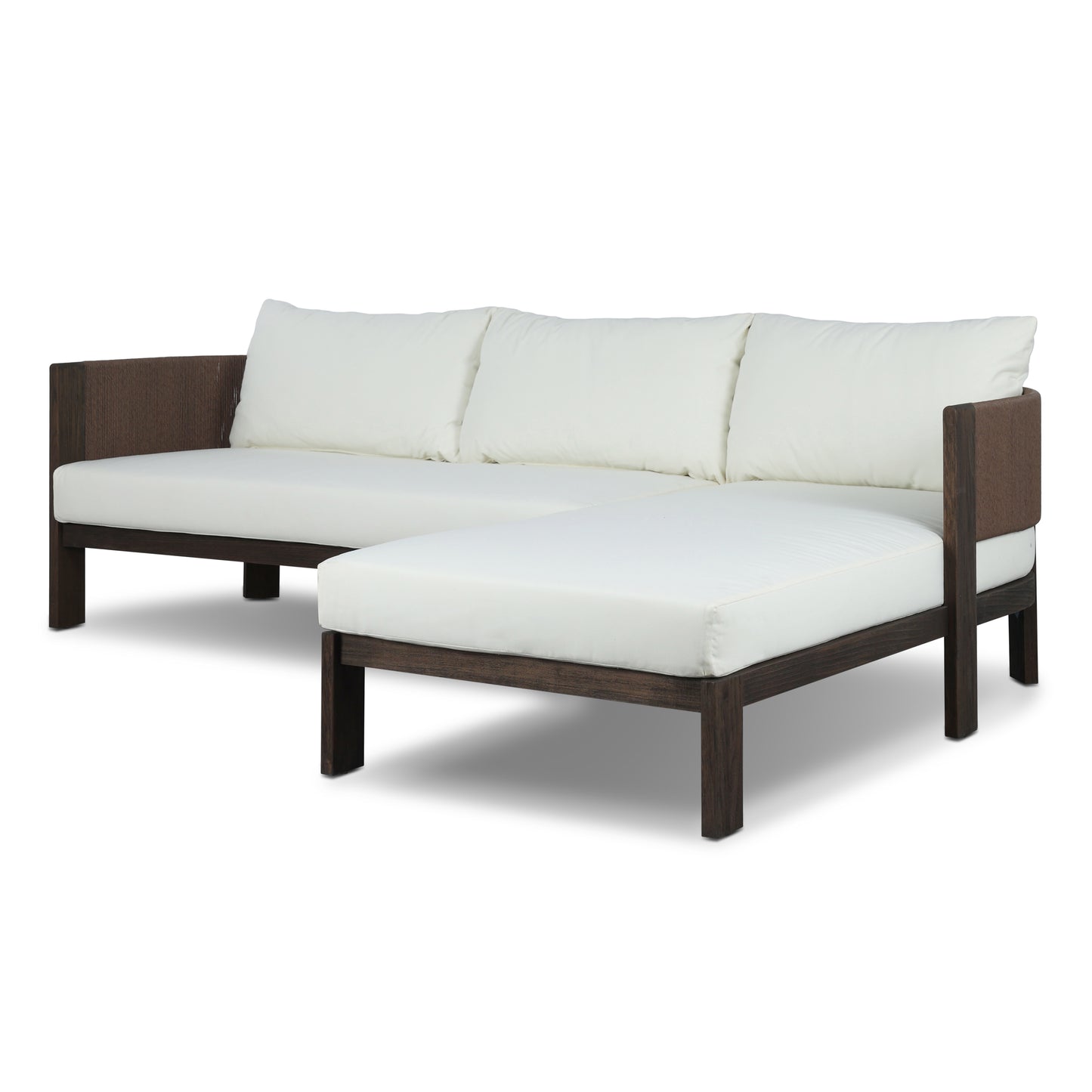 Adrian Outdoor Sectional (Right) angled view
