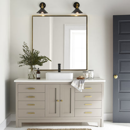 Quaint Cottage paint featured on bathroom cabinetry