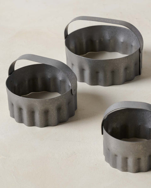 Magnolia Fluted Biscuit Cutters