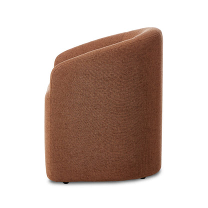 Rust Thomas Dining Chair sideview