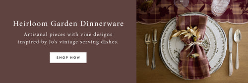 Heirloom Garden Dinnerware - Shop Now