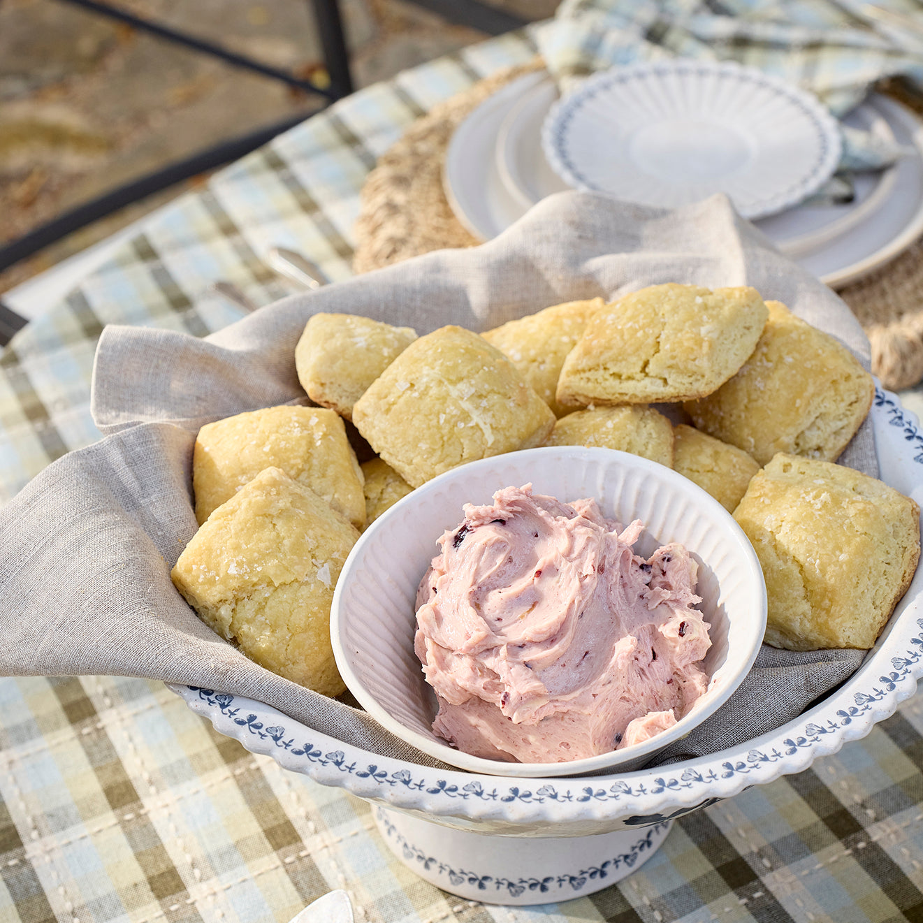 BISCUITS + BLACKBERRY LEMON BUTTER