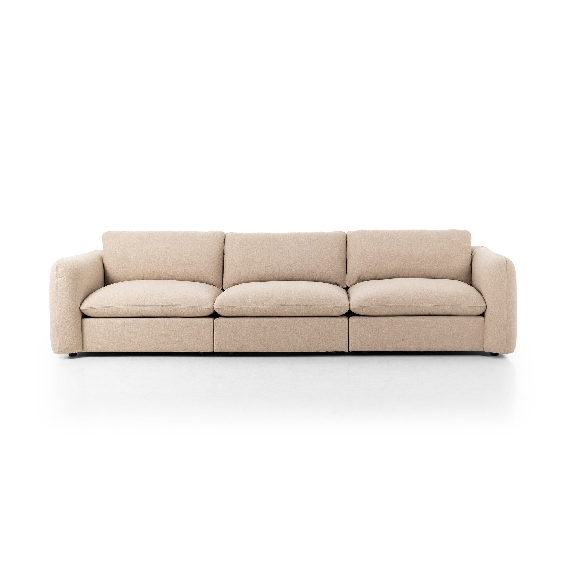 Taupe Laura Sectional configuration option