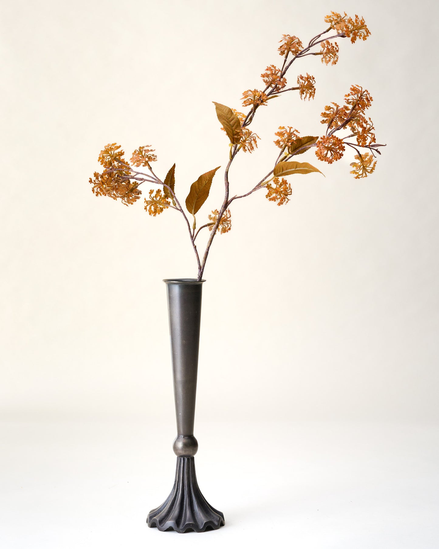 Elderberry Stem Orange in vase