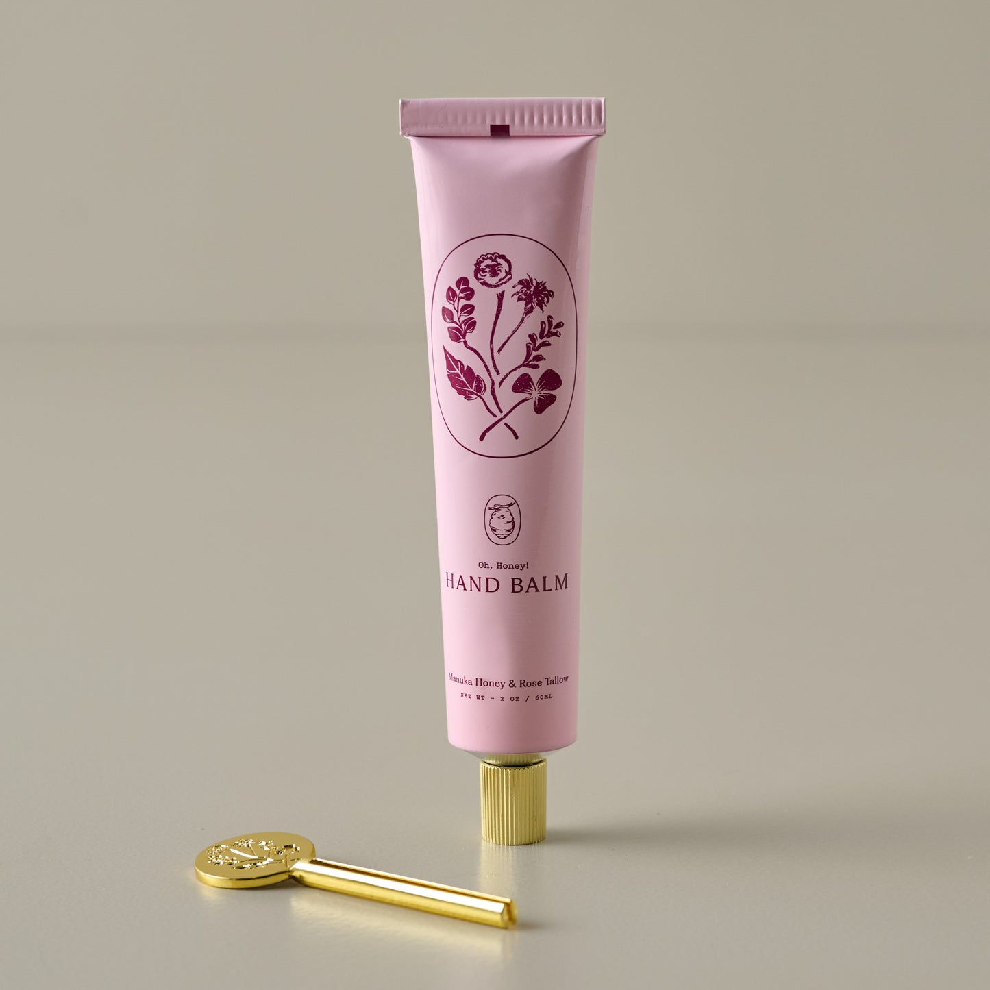 My Neighbor's Tallow Manuka Honey & Rose Hand Balm